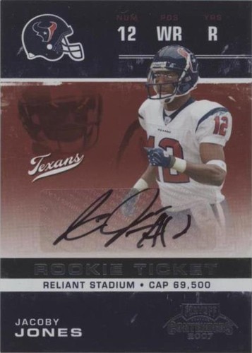 2007 Playoff Contenders Jacoby Jones #160