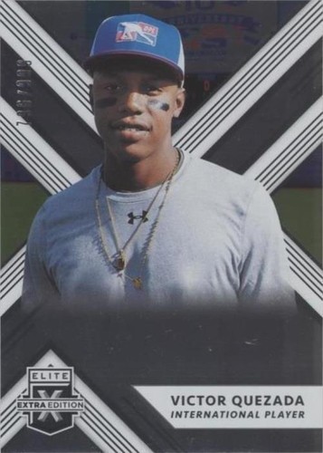 2018 Panini Elite Extra Edition - Victor Quezada #192