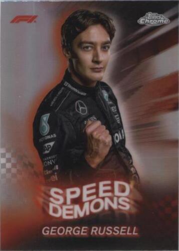 2024 Topps Finest Formula 1 F1 GEORGE RUSSELL Track Attack