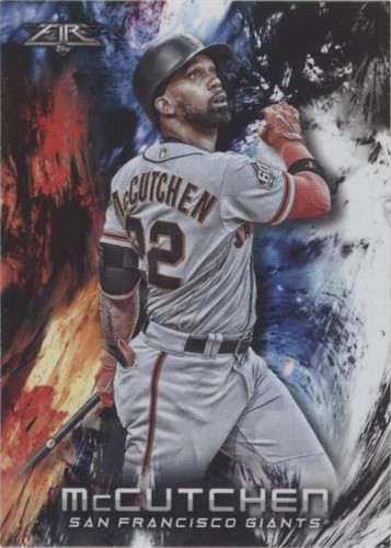 2018 Topps Fire - Andrew McCutchen #144