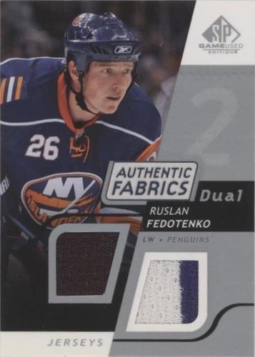 2008-09 SP Game Used Edition - Ruslan Fedotenko #AF-RF