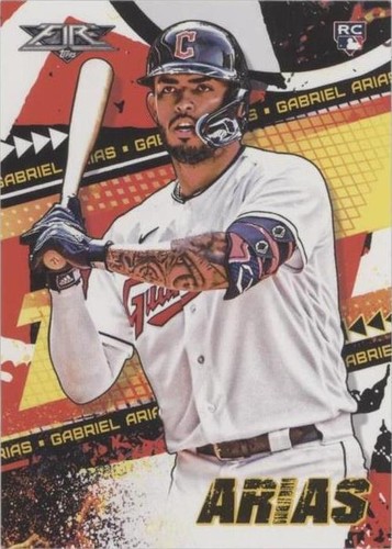 2022 Topps Fire - Gabriel Arias #129
