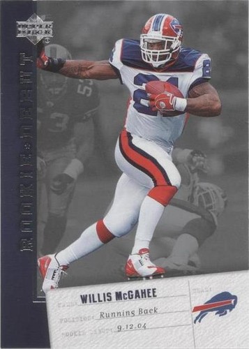2006 Upper Deck Rookie Debut Willis McGahee #10