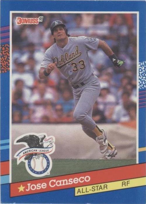Donruss 1991 - José Canseco #50