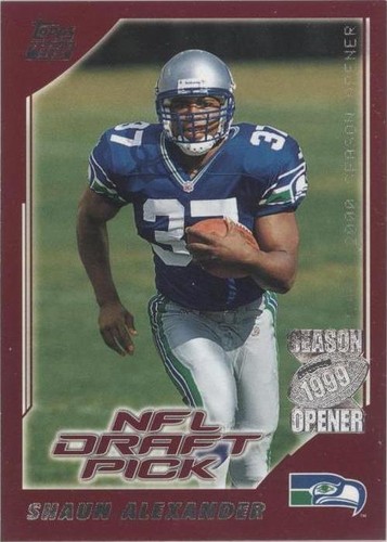 2000 Topps Season Opener Shaun Alexander #206