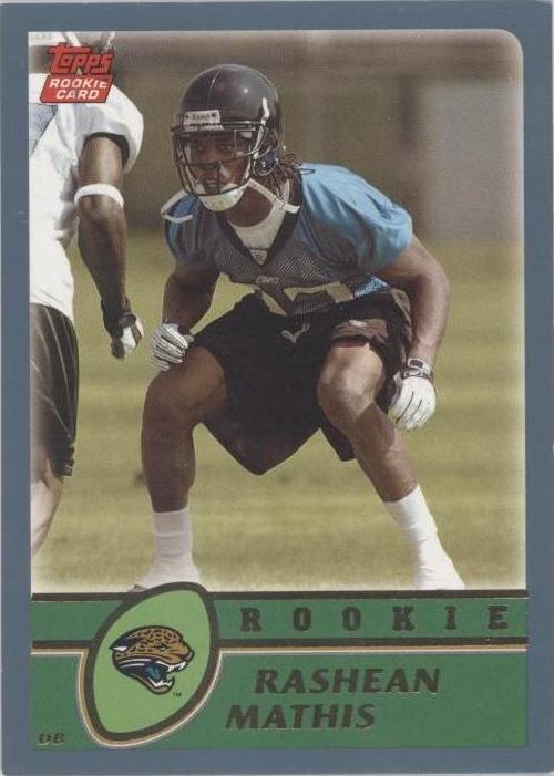 2003 Topps Rashean Mathis #315