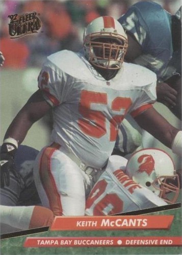 1992 Fleer Ultra Keith McCants #392