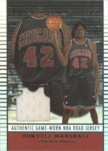 2002-03 Topps Jersey Edition - Donyell Marshall #JE DMA