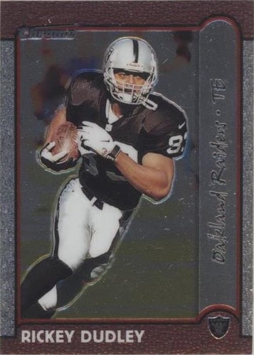 1999 Bowman Chrome Rickey Dudley #143