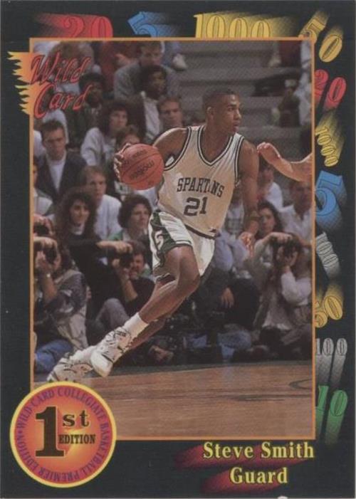 Wild Card Collegiate 1992 - Steve Smith #98