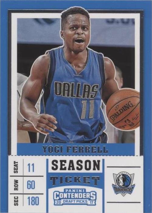 2017-18 Panini Contenders Draft Picks - Yogi Ferrell #50