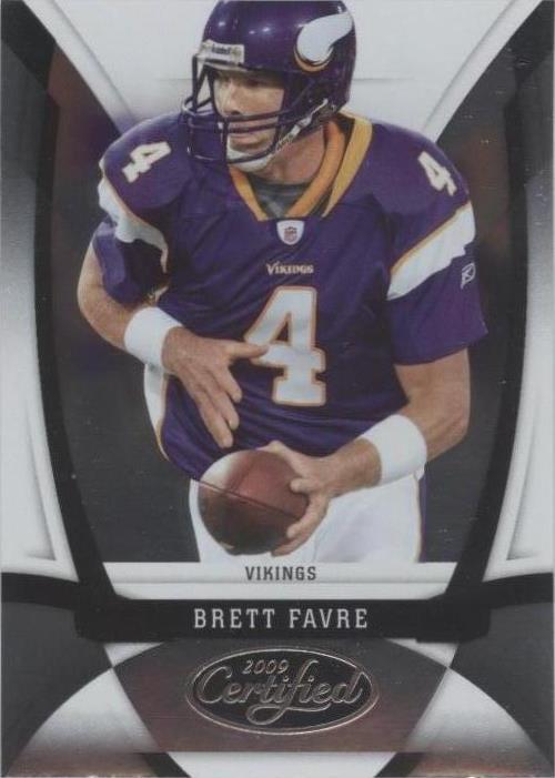 Brett Favre #71 2009 certificado