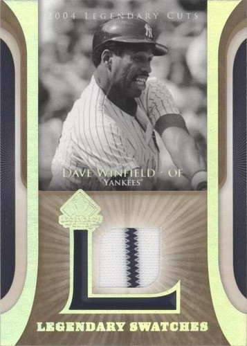 2004 SP Legendary Cuts - Dave Winfield #LSW-DW
