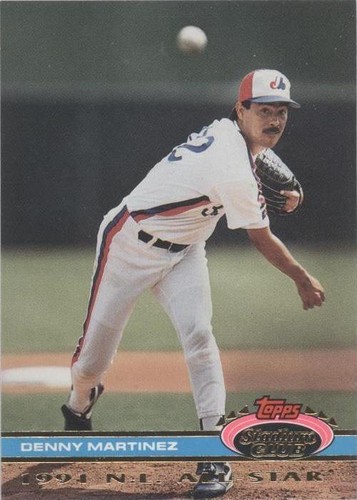 1991 Topps Stadium Club Skydome - Dennis Martinez #111