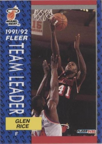 1991-92 Fleer - Glen Rice #385