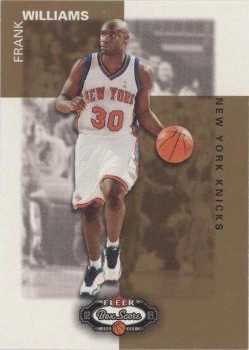 2002-03 Fleer Box Score - Frank Williams #158