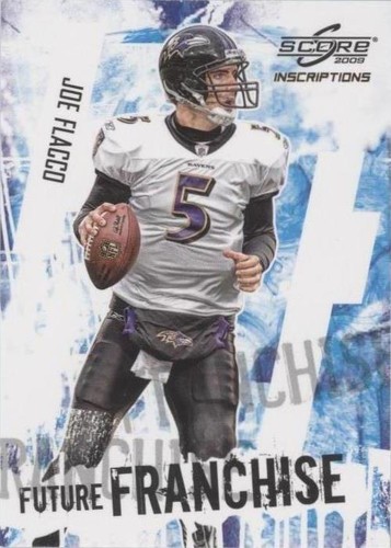 2009 Score Inscriptions Joe Flacco #10