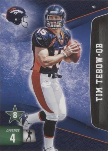 2011 Panini Adrenalyn XL Tim Tebow #98