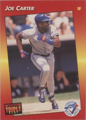 1992 Donruss Triple Play - Joe Carter #108