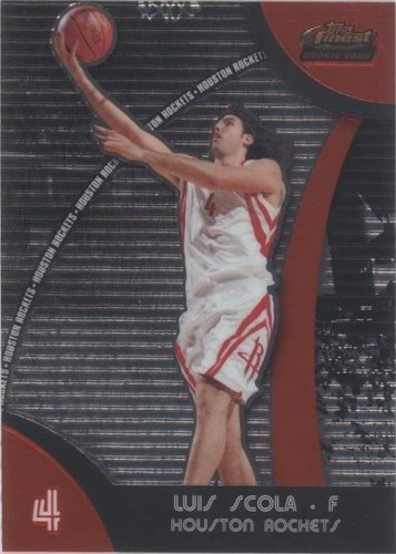 2007-08 Topps Finest - Luis Scola #82