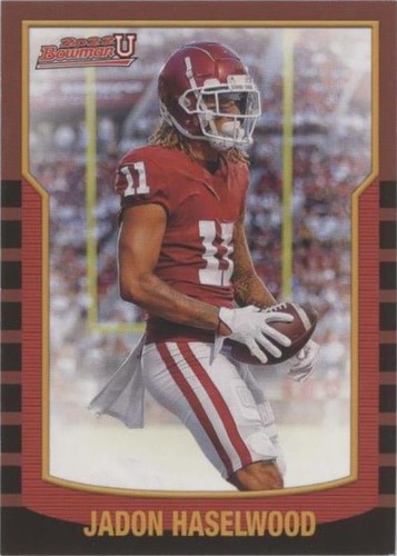 2021-22 Bowman University Jadon Haselwood #2KB-28