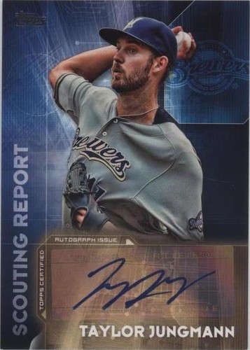 2016 Topps - Taylor Jungmann #SRA-TJ