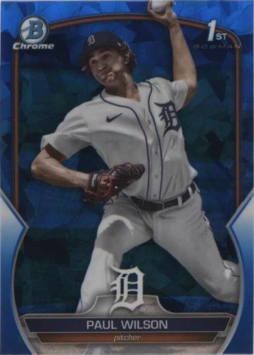 2023 Bowman Chrome Draft Sapphire Edition - Paul Wilson #BDC-186