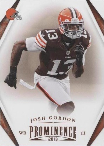 2013 Panini Prominence Josh Gordon #24