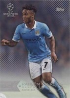 2015-16 Topps UCL Showcase Raheem Sterling #91