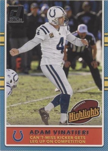 2017 Panini Donruss Adam Vinatieri #5