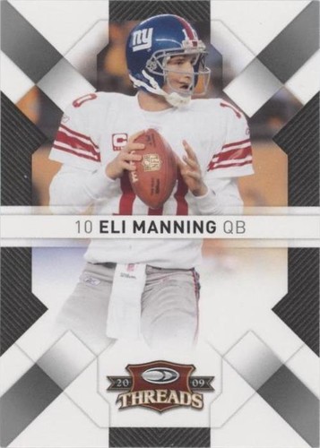 2009 Donruss Threads Eli Manning #66