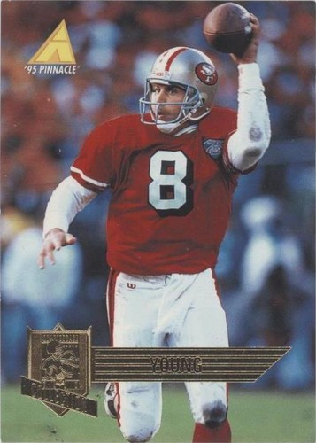 1995 Pinnacle Club Collection Steve Young #4