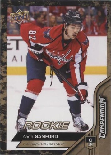 2016-17 Upper Deck Compendium - Zach Sanford #827