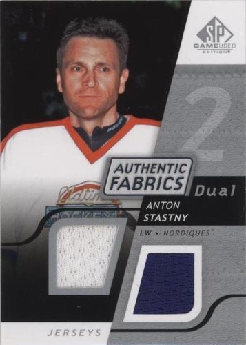 2008-09 SP Game Used Edition - Anton Stastny #AF-AS