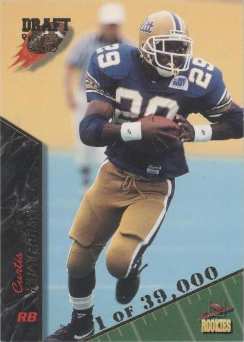 1995 Signature Rookies Curtis Martin #49