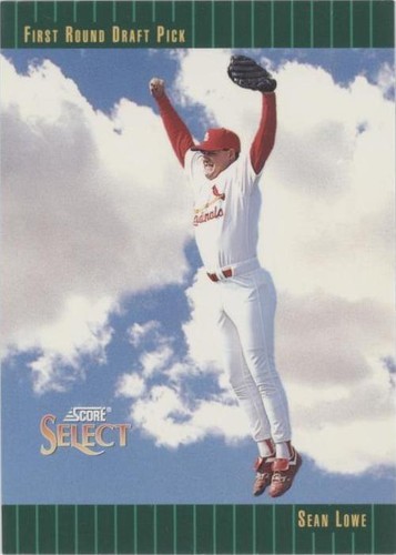 1993 Score Select - Sean Lowe #356