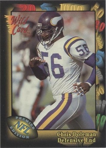 1991 Wild Card Chris Doleman #111