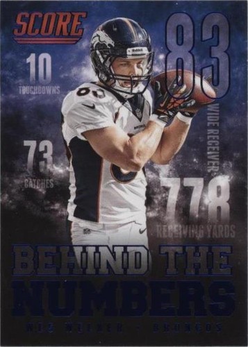 2014 Score Wes Welker #BN9