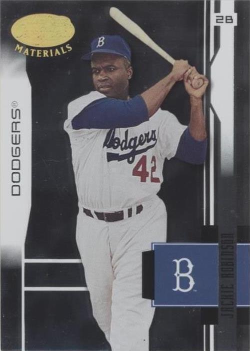 Materiales certificados Leaf 2003 - Jackie Robinson #203