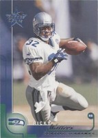 2000 Leaf Rookies & Stars Ricky Watters #80
