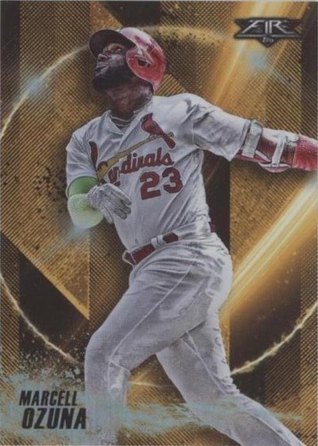 2018 Topps Fire - Marcell Ozuna #PP-7