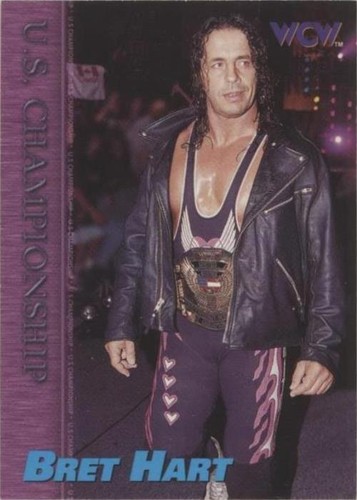 1998 Topps WCW/nWo Vintage Wrestling Card #70 Bret Hit Man