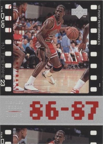 1998 UPPER DECK MICHAEL JORDAN 12 CARD NBA DREAMS SET IN ORIGINAL