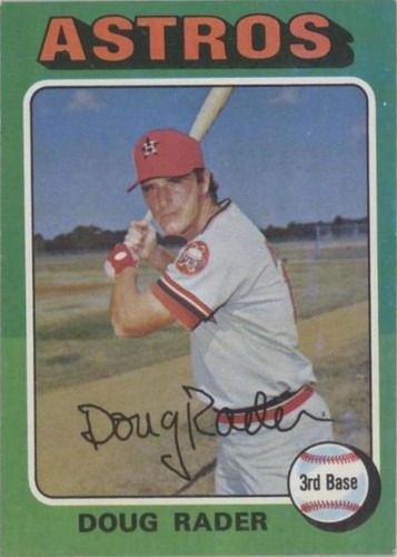 1975 Topps - Doug Rader #165