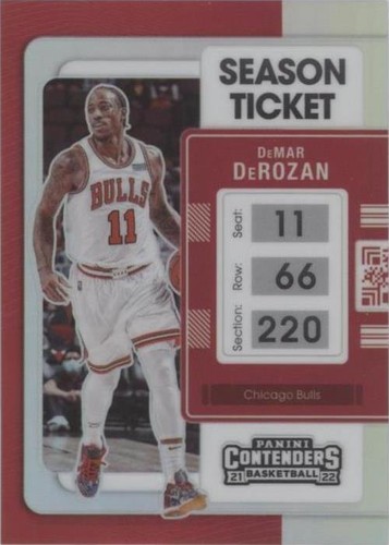 2021-22 Panini Contenders - DeMar DeRozan #56
