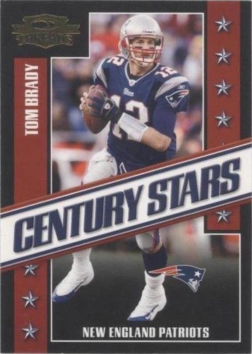 2007 Donruss Threads Tom Brady #CS-3