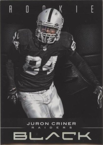 2012 Panini Black Juron Criner #151