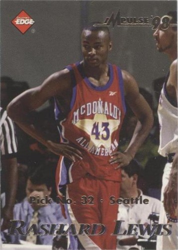 Collectors Edge Impulse '98 Kobe Bryant/Rashard Lewis Gold Rookie