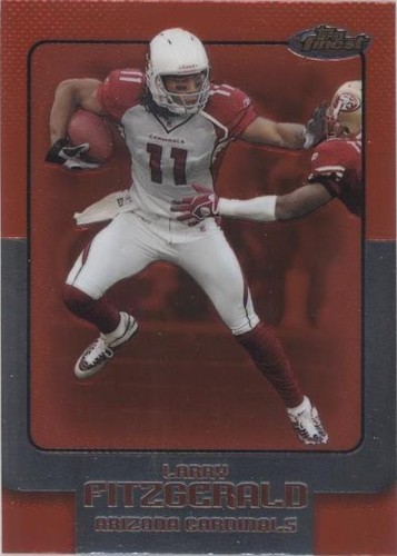 2006 Topps Finest Larry Fitzgerald #13