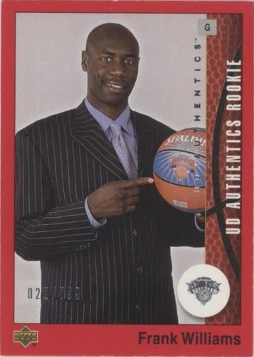 2002-03 Upper Deck UD Authentics - Frank Williams #109